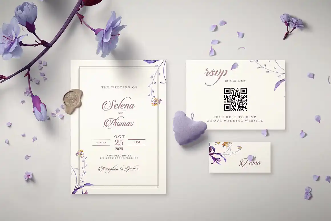 Violetta Wedding Cards 2