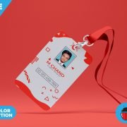 Creative ID Card Template Design PSD