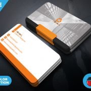 Modren Business Card Design PSD Template