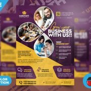 Business Promotion Flyer Design PSD