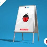 A Stand Mockup PSD Templates