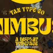 Tan - Nimbus Display Font 1