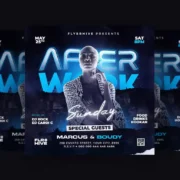 After Week Party Flyer Template