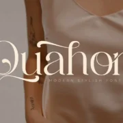 Quahon Modern Stylish Font