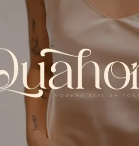 Quahon Modern Stylish Font