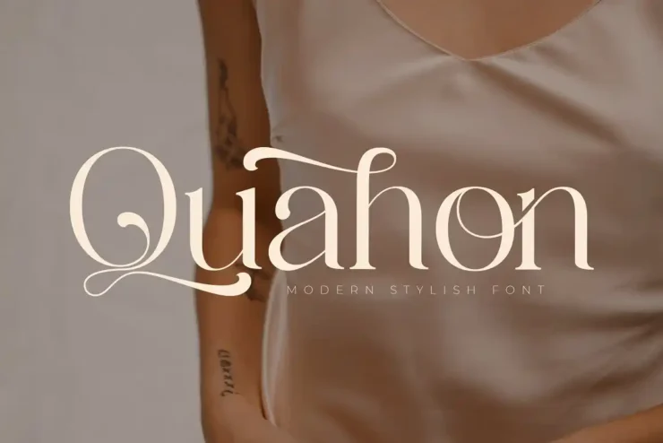 Quahon Modern Stylish Font