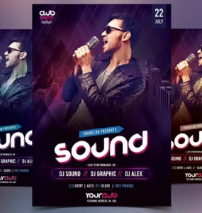 Sound Club Flyer Template