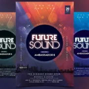 Sound Flyer PSD Design