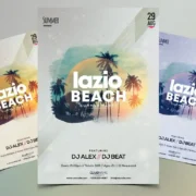 Summer Beach PSD Flyer