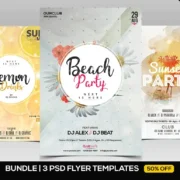 Summer Flyer PSD Templates
