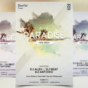 Summer Paradise Flyer Design