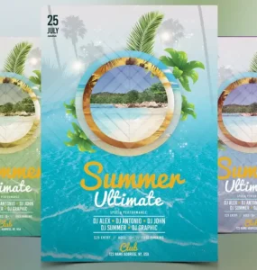 Summer Ultimate Flyer Template