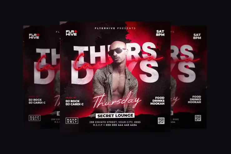 Today Party Flyer Template