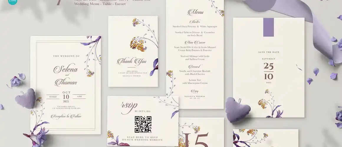 Violetta Wedding Cards