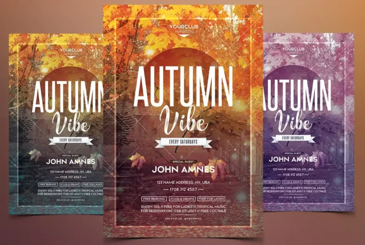 Autumn Vibe Festival Flyer