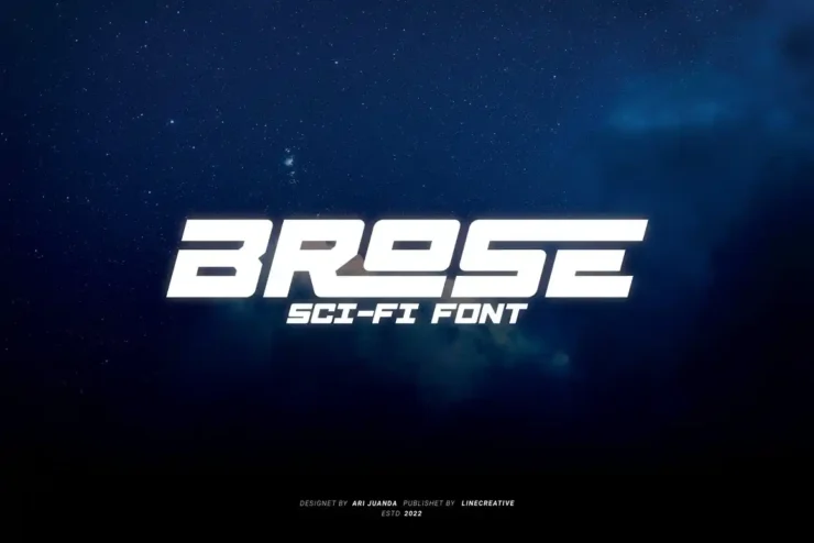Brose Bold Font