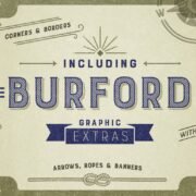 Burford Pro Pack Font