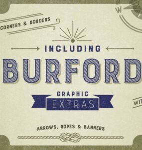 Burford Pro Pack Font