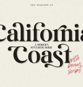 California Coast Modern Serif