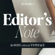 Editors Note Font Free