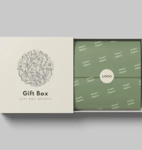 Gift Box Mockup