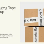 Packaging Tape Mockup Collection