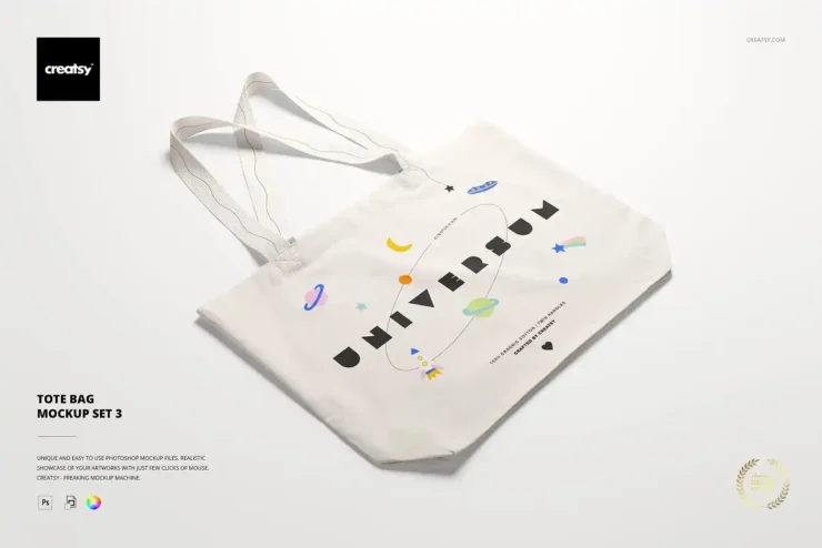 Tote Bag Mockup Set