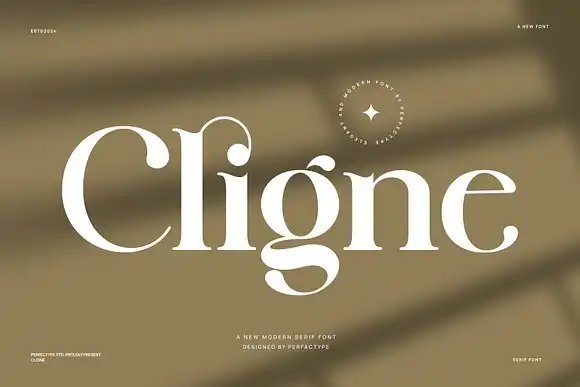 Cligne Elegant Font