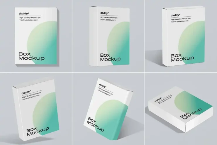 Packaging Box Mockup