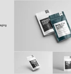 Pouch Packaging Mockup