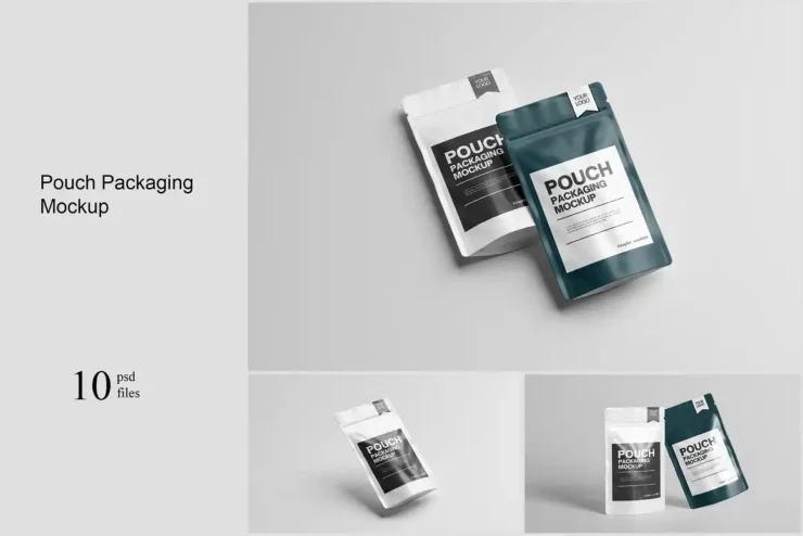 Pouch Packaging Mockup