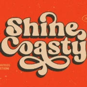 Shine Coasty Retro Serif Font