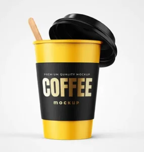 Take Away Coffee Cup Mockup