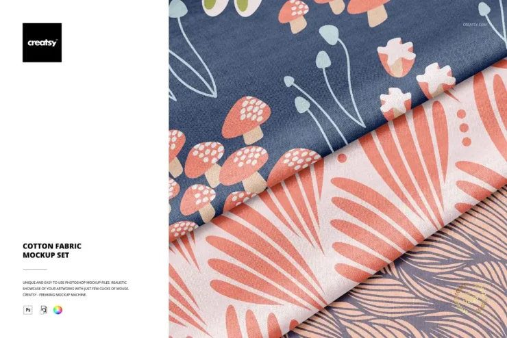 Cotton Fabric Mockup Set