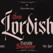 Lordish Blackletter Font